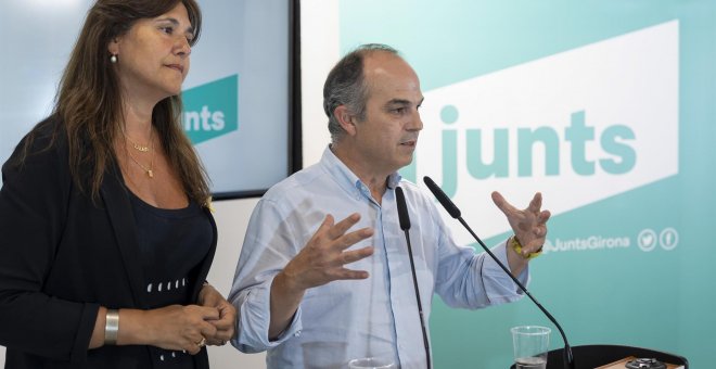 JxCat enceta el curs elevant la tensió amb ERC per l’eix nacional però no impulsa la ruptura del Govern