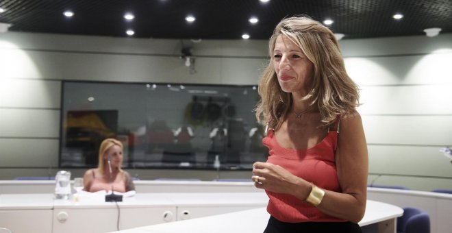 Yolanda Díaz emplaza a la patronal a volver a la mesa de negociación para la subida salarial