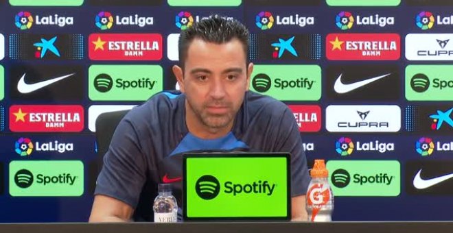 Xavi: "Tenemos un 'plantillón'"