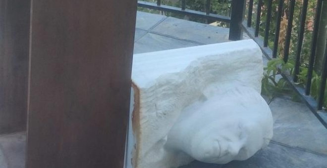 Verdad, Justicia y Reparación denuncia actos vandálicos contra el busto de Lorca en Víznar
