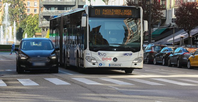 El PSOE reclama rebajas en el autobús de Oviedo, uno de los más caros de España