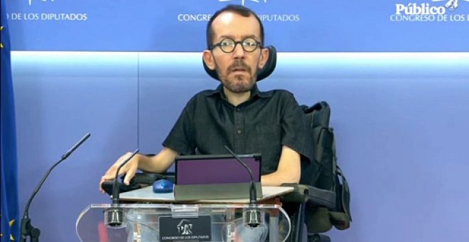 Unidas Podemos espera que la amenaza de Lesmes no sea "una estrategia para bloquear el Tribunal Constitucional"