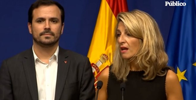 Yolanda Díaz considera "muy productiva" la reunión con Carrefour y responde a Margarita Robles: "El bolsillo de los españoles compete a todo el Gobierno"