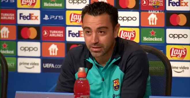 Xavi: "Es la Champions, es contra el Bayern y es un reto extraordinario"