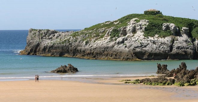 El Monte Mijedo, las playas de Helgueras y Trengandín, y la Senda Costera, recorrido del I Brusco Trail de Noja