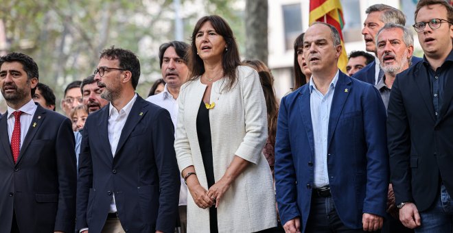 La possible sortida del Govern fractura Junts