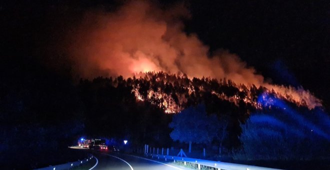 Provocados quince incendios forestales en lo que va de mes en Cantabria