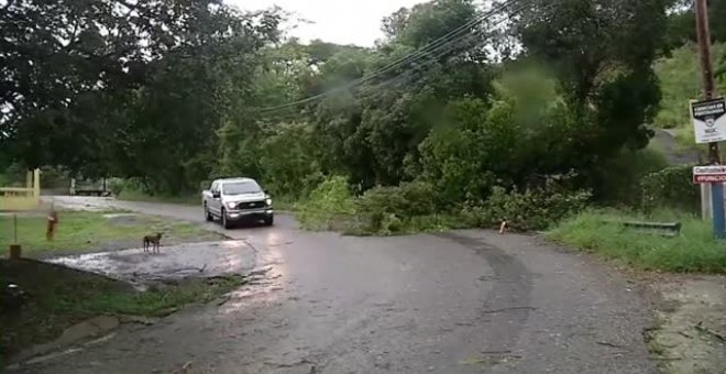 El huracán Fiona llega a Puerto Rico