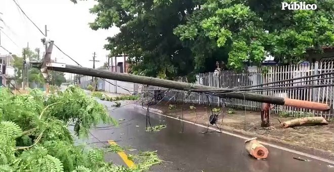 Las imágenes del paso del huracán Fiona por Puerto Rico