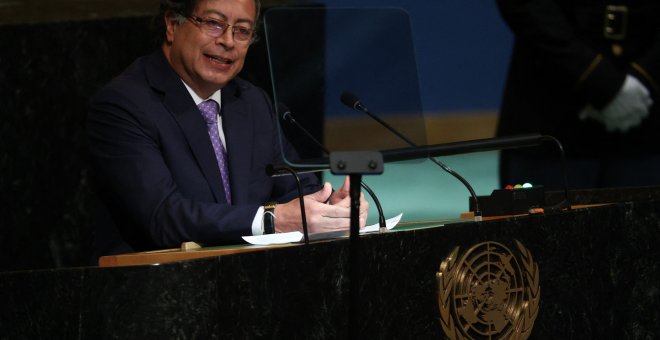 Gustavo Petro señala ante la ONU la "hipocresía" de quienes se lucran con la lucha contra las drogas