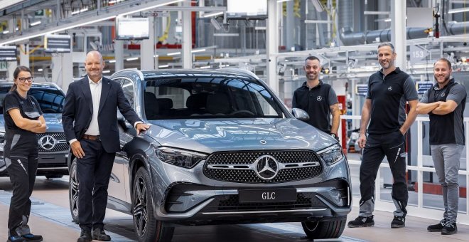 Arranca la producción del Mercedes GLC híbrido enchufable con sus 130 km de autonomía