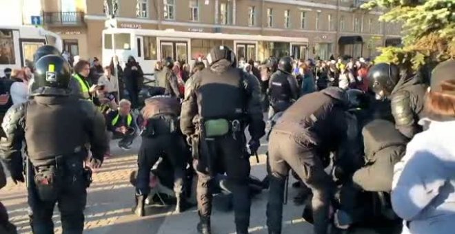 Cientos de detenidos en Rusia durante las protestas por la movilización decretada por Putin