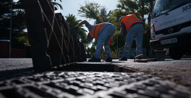 La tormenta Hermine acumulará este domingo en Canarias hasta 180 litros de lluvia por metro cuadrado en doce horas