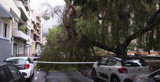 Hermine se debilita tras lluvias de más de 100 l/m2 en Gran Canaria