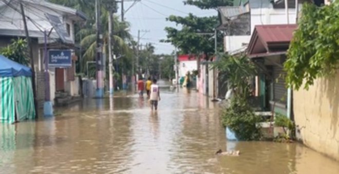 El tifón Noru deja al menos 5 muertos en Filipinas