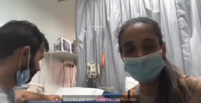 Mateo ya está en un hospital de Barcelona