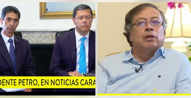 La lección de Gustavo Petro citando a España y el impuesto a las grandes fortunas ante las preguntas de dos periodistas