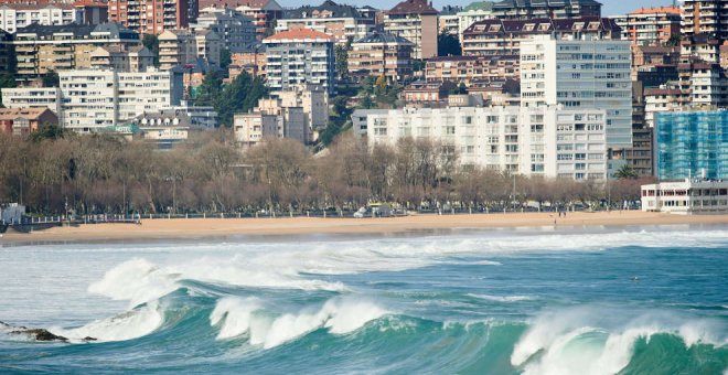 Alerta en Santander, tercera ciudad de España con rachas de viento de mayor velocidad