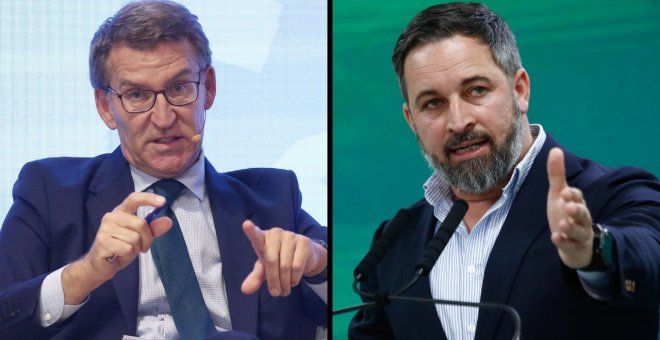 Feijóo se reunió en secreto con Abascal el pasado jueves