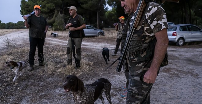 El 73% de los españoles está en contra del uso de perros para cazar