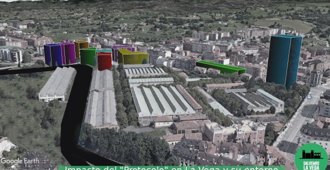 Este sería el impacto de la autopista y el millar de viviendas proyectadas en La Vega