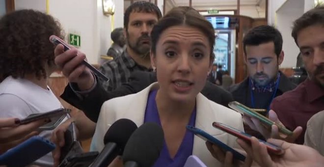 Irene Montero: "La okupación es un problema inventado por la derecha"