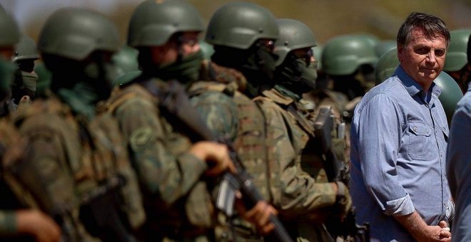Con Bolsonaro, militares volvieron a tener protagonismo inédito desde la dictadura
