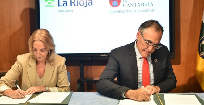 Cantabria y La Rioja acuerdan que pacientes riojanos se beneficien de ensayos clínicos innovadores en Valdecilla