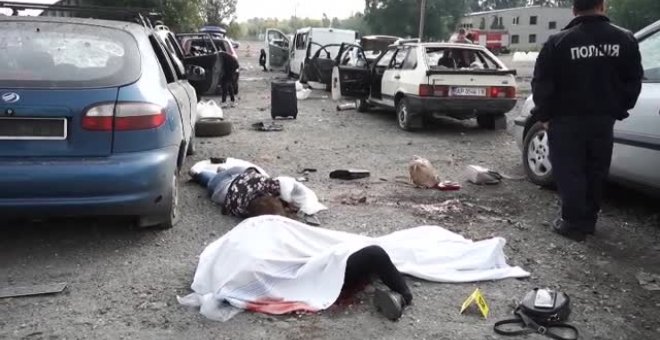 25 muertos en un nuevo ataque de Rusia en Zaporiyia