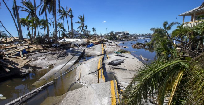 Florida hace balance de los daños tras la devastación provocada por el huracán 'Ian'