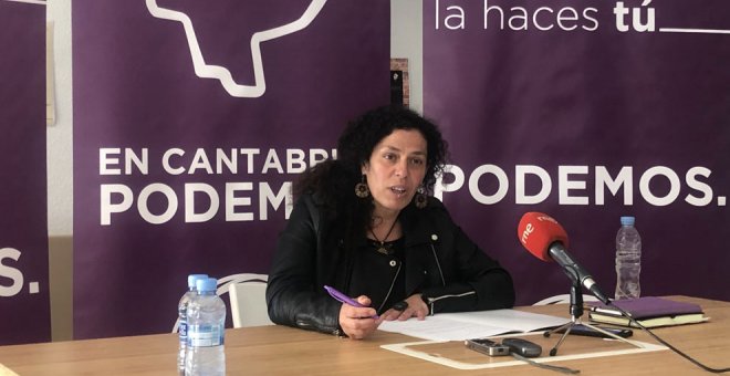 Mónica Rodero, candidata a las primarias de Podemos al Parlamento de Cantabria