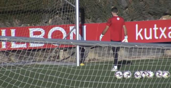 El Athletic empieza a preparar el partido del sábado contra el Sevilla