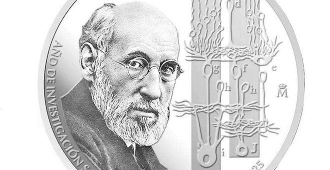 La moneda conmemorativa de Ramón y Cajal, loable e inapropiada a partes iguales