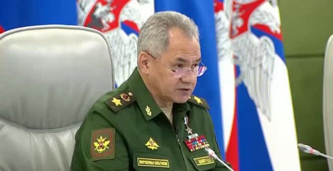 Rusia difunde imágenes de los entrenamientos militares de los reservistas