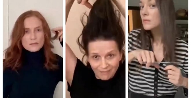 Juliette Binoche, Marion Cotillard y decenas de actrices francesas se cortan el pelo en solidaridad con las mujeres iraníes