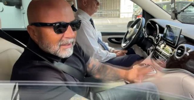 Sampaoli llega a Sevilla