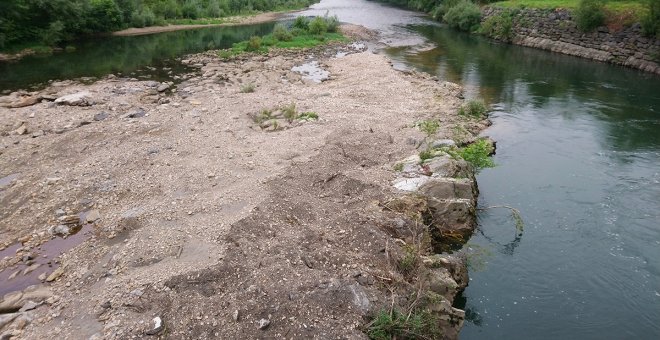 Sanción a Hidromedia S. A por vertidos al río Nalón sin autorización