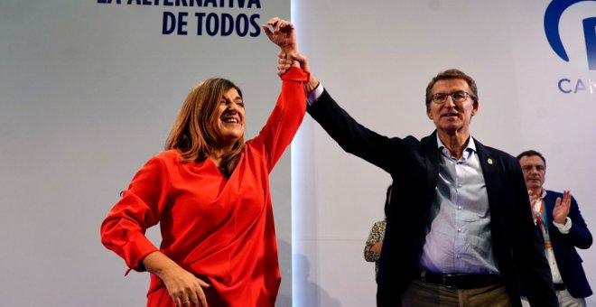 Buruaga continuará como presidenta del PP de Cantabria con el apoyo de más del 97% de los compromisarios