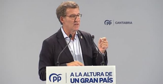 Feijóo: "Ningún constitucionalista de Cataluña puede aceptar que el PSOE sirva parta blindar el independentismo en la Generalitat"