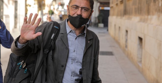 Monedero denuncia "indefensión" al no tener acceso a los documentos con los que García Castellón le quiere incriminar