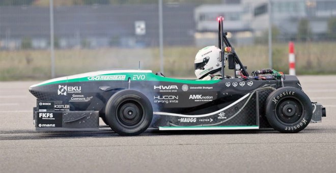 Un coche eléctrico de Formula Student bate el récord mundial del 0-100 km/h
