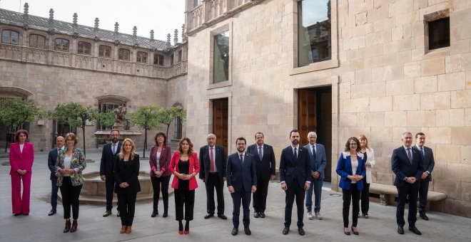 La toma de posesión de los nuevos consellers inicia la etapa sin Junts en el Govern