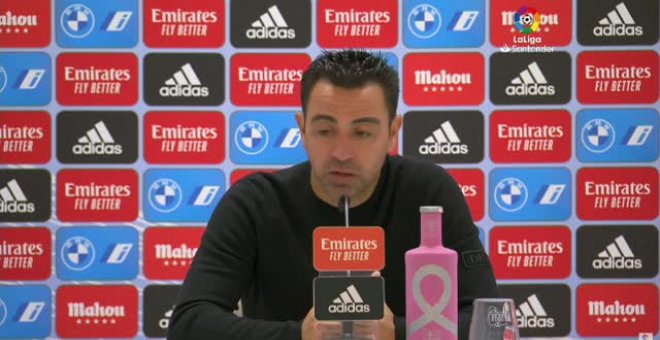 Xavi: "El Madrid nos ha ganado en madurez y en saber competir"