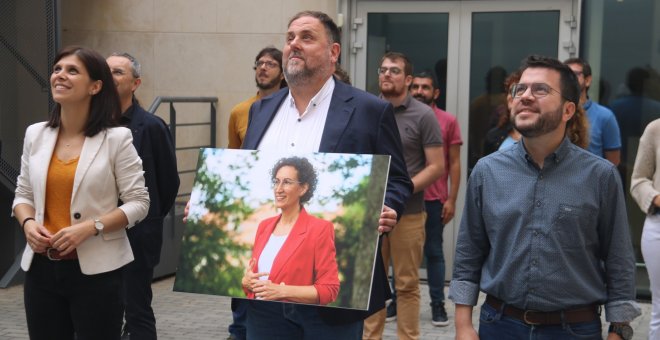 Junqueras, Aragonès, Rovira i Vilalta encapçalen l'única candidatura a la nova executiva d'ERC