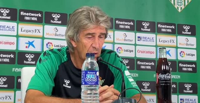 Pellegrini alerta sobre el Cádiz: "No ha perdido en los cuatro últimos partidos"