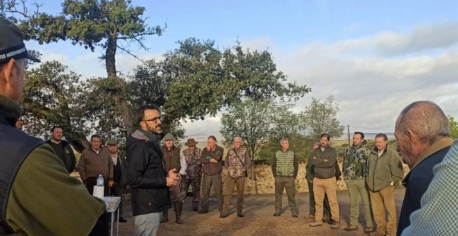 Un coto social de Castilla-La Mancha acoge la primera montería pública sin munición de plomo que se celebra en España