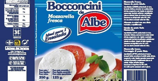 Encuentran toxina estafilocócica en mozzarella fresca de la marca Bocconcini de Albe
