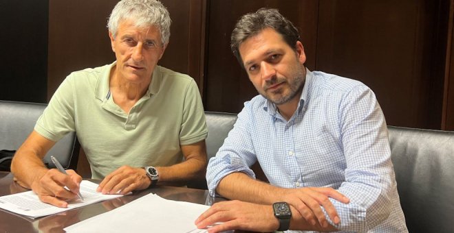 Quique Setién, nuevo entrenador del Villarreal CF