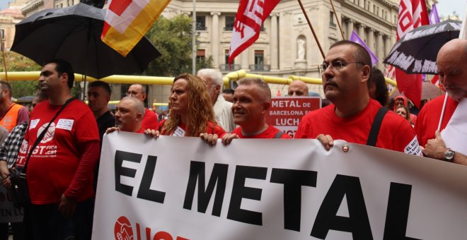 Desconvocada la vaga del metall a Barcelona arran d'un principi d'acord per al conveni del sector