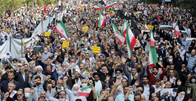 Las protestas en Irán se intensifican tras el fin del luto por Mahsa Amini